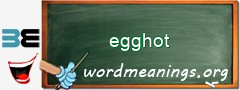 WordMeaning blackboard for egghot